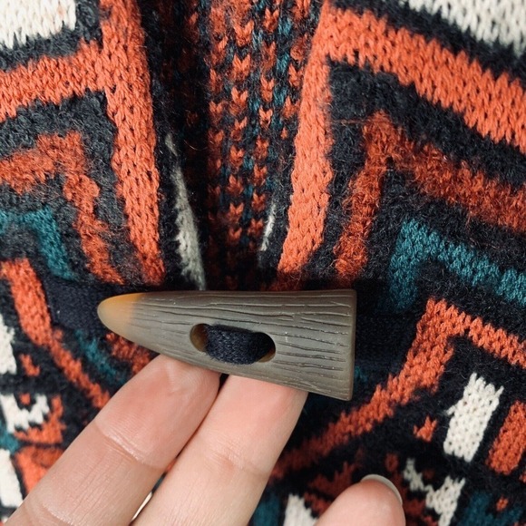 Mara Hoffman Bolnisi Rug Sweater Coat Womens XS $495 ASO Zoe of This Is Us - Picture 11 of 16